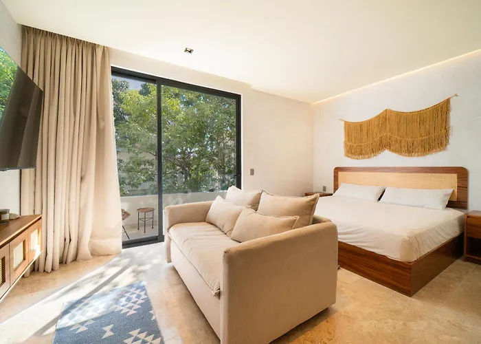 Apartamento Modern Loft, Private Pool And Gym Intulum Tulum